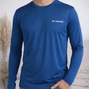 Columbia Omni-Wick Advanced Evaporation Long Sleeve Shirt Mens Size Medium